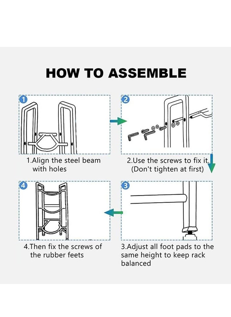 8 Tier Steel Water Bottle Jug Gallon Storage Rack Durable Heavy Duty Detachable Rust-Resistant Space-Saving Design for Home and Office Easy Assembly Adjustable Feet Alloy Steel Construction