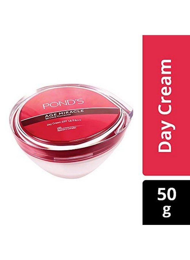 Age Miracle Wrinkle Corrector Spf 18 Pa++ Day Cream 50 G And Age Miracle Wrinkle Corrector Night Cream 50G