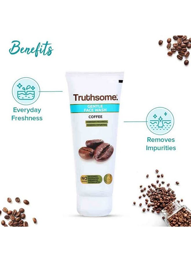 Gentle Wash For All Skin Types No Silicones Sulphates Parabens Phthalates For Men/Women Daily Use With A Burst Of Coffee & Vitamin E 100 Ml