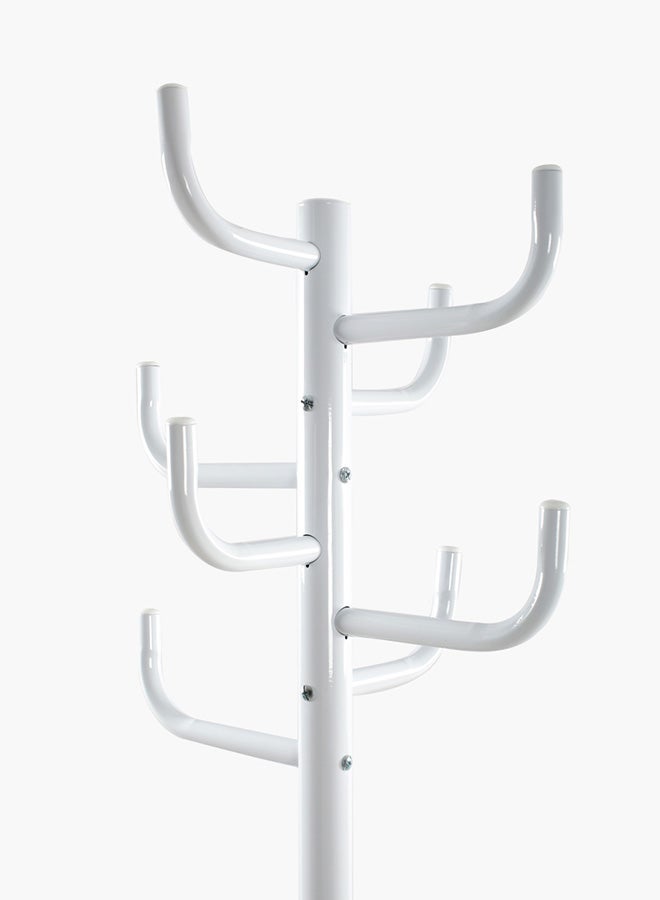 Cliffhanger Coat Rack White 118cm