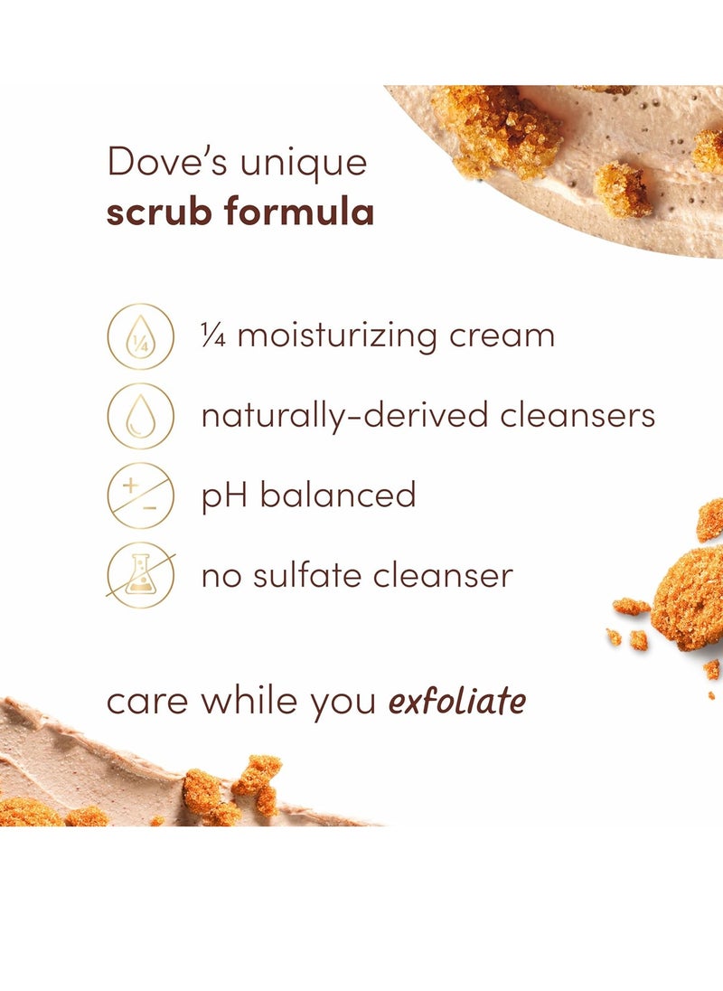 Scrub Brown Sugar and Coconut Butter For Silky Smooth Skin Body Scrub Exfoliates and Restores Skin's Natural Nutrients