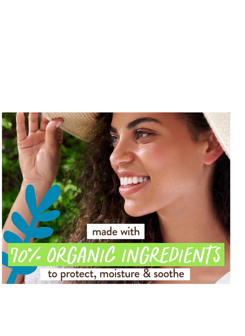 Babo Botanicals Daily Sheer Mineral Face Sunscreen Lotion SPF40 - Natural Zinc Oxide & Titanium Dioxide - 70% Organic Ingredients - Raspberry Oil & Aloe Vera - Fragrance Free - For Face - For all ages