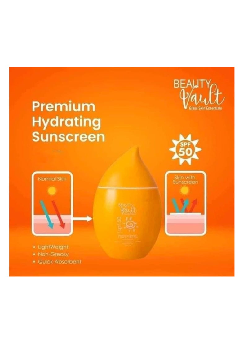 Premium Hydrating Sunscreen SPF 50 PA+++, 50g