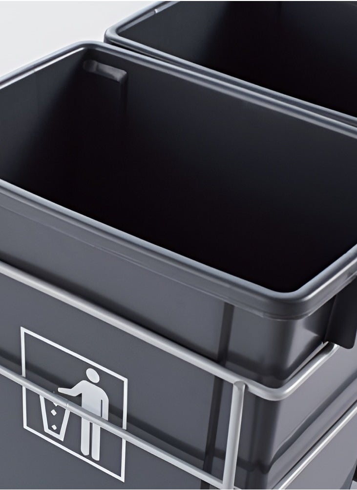 2-Trash Bin Pull-Out – Efficient and Space-Saving Waste Management Solution