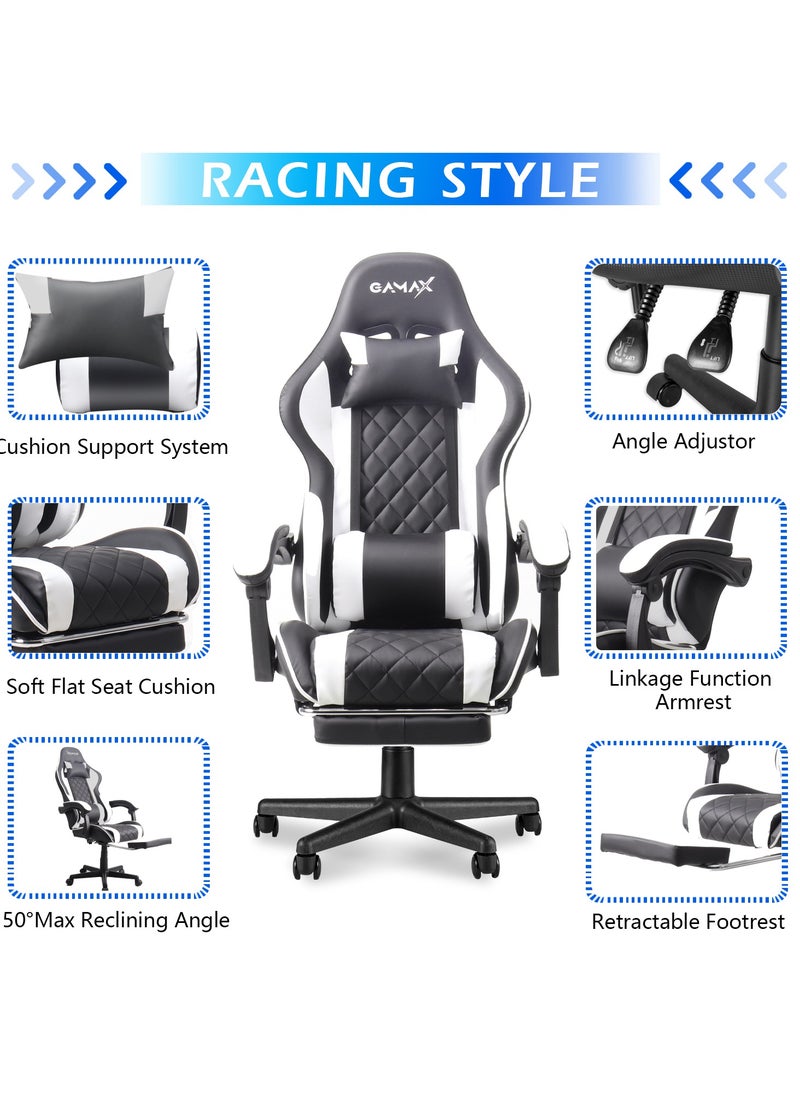 Gamax Gaming Chair Model 1-LT001L