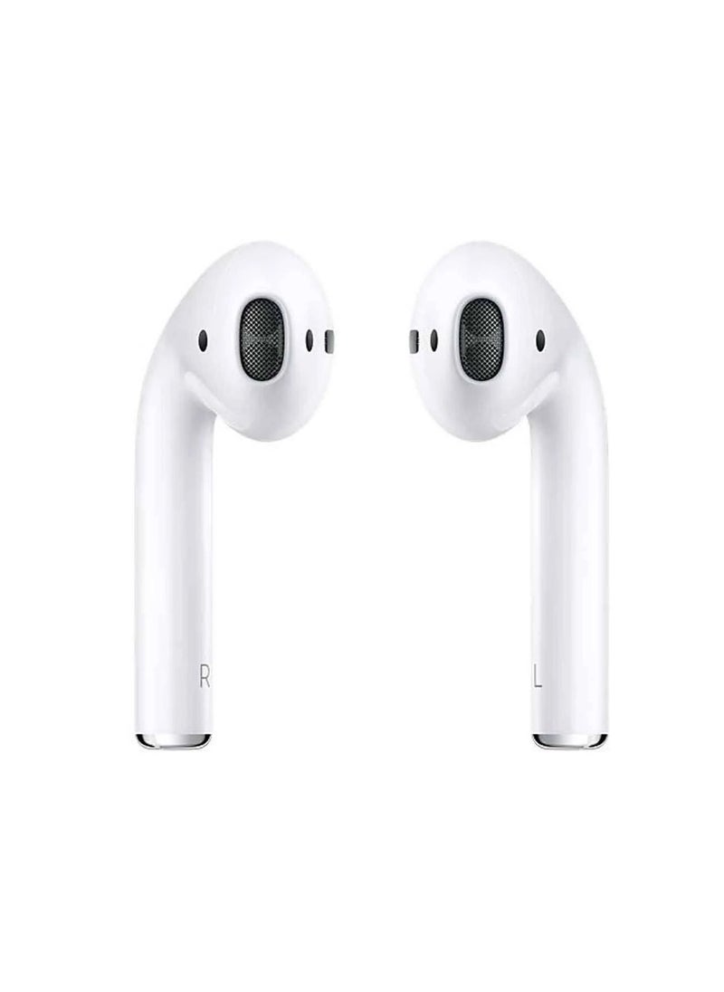 In-Ear Bluetooth Earbuds With Charging Case White