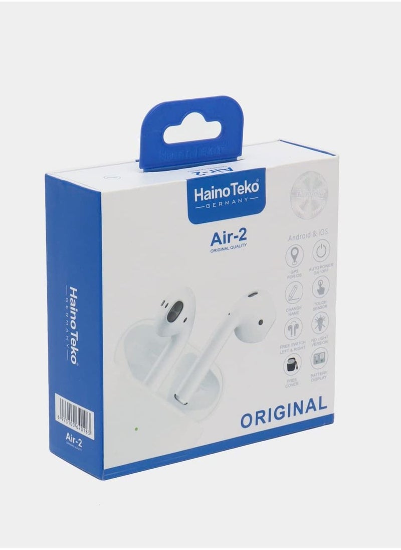 Air 2 Haino Teko Germany Bluetooth Wireless air buds