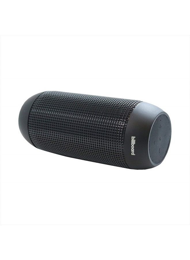 BB742 IPX5 Water-Resistant Bluetooth Wireless Speaker With Enhanced Bass, USB & SD Inputs, and Mini Stereo Inputs - Black