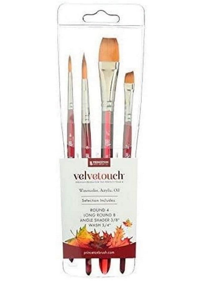 Velvetouch Paintbrush, Scarlet