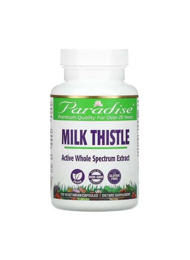 Milk Thistle 120 Vegetarian Capsules