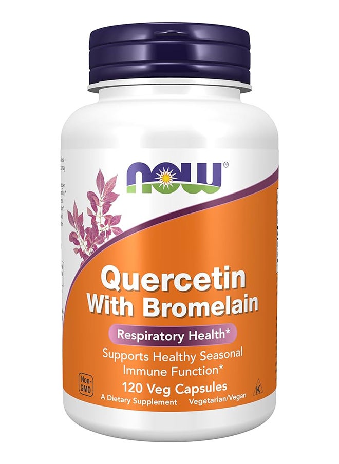 Quercetin With Bromelain 120 Vcaps