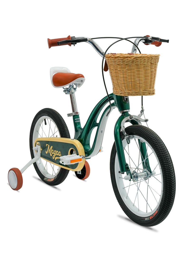 Mogoo - Flyer Magnesium Kids Bike - 16 Inch - Green