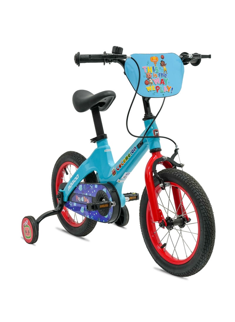 Mogoo - Cocomelon Play Kids Magnesium Bike - 12 Inch - Blue