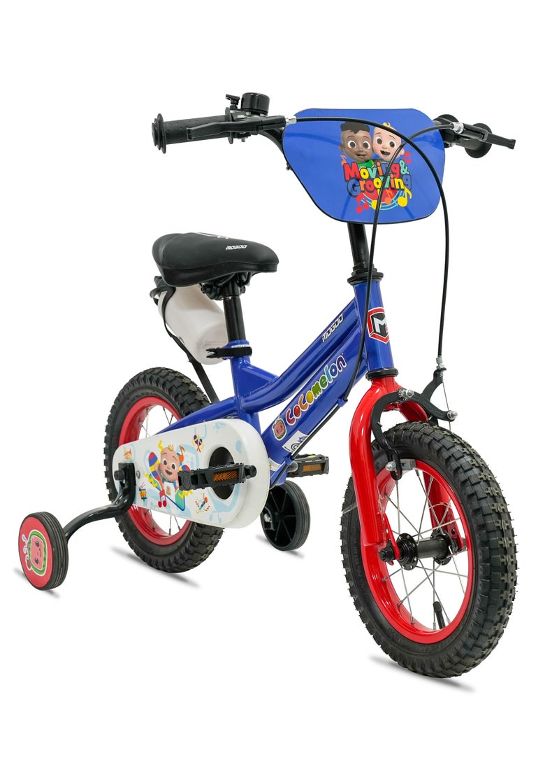 Mogoo - Cocomelon Beats Kids Bike - 14 Inch - Blue