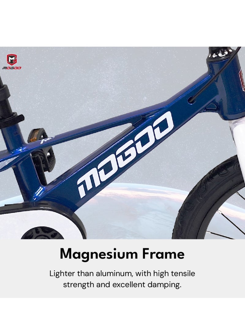 Mogoo - Rover Kids Magnesium Bike - 16-Inch - Blue