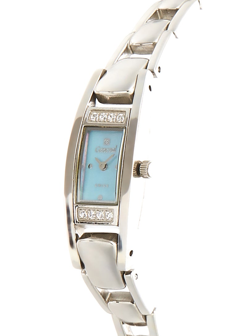 women Analog Quartz Wrist Watch GBS516WPE - Silver