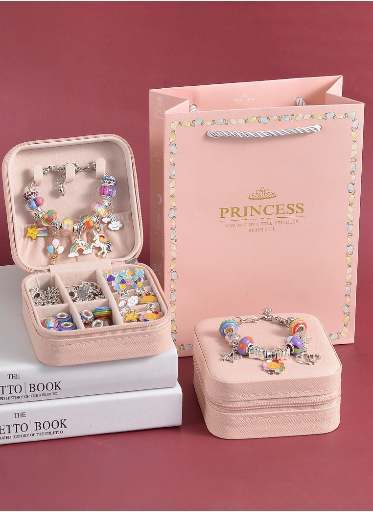 Children's Educational Handmade DIY Beaded Bracelet Set Creative Jewelry Bracelet Set