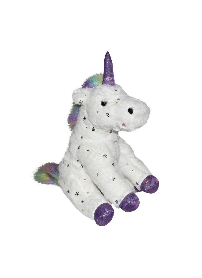 WILD REPUBLIC Foilkins, Unicorn, Stuffed Animal, 12 inches, Gift for Kids, Plush Toy, Fill is Spun Recycled Water Bottles