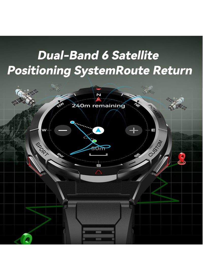 Rugged Smart Watch for Men 1.43