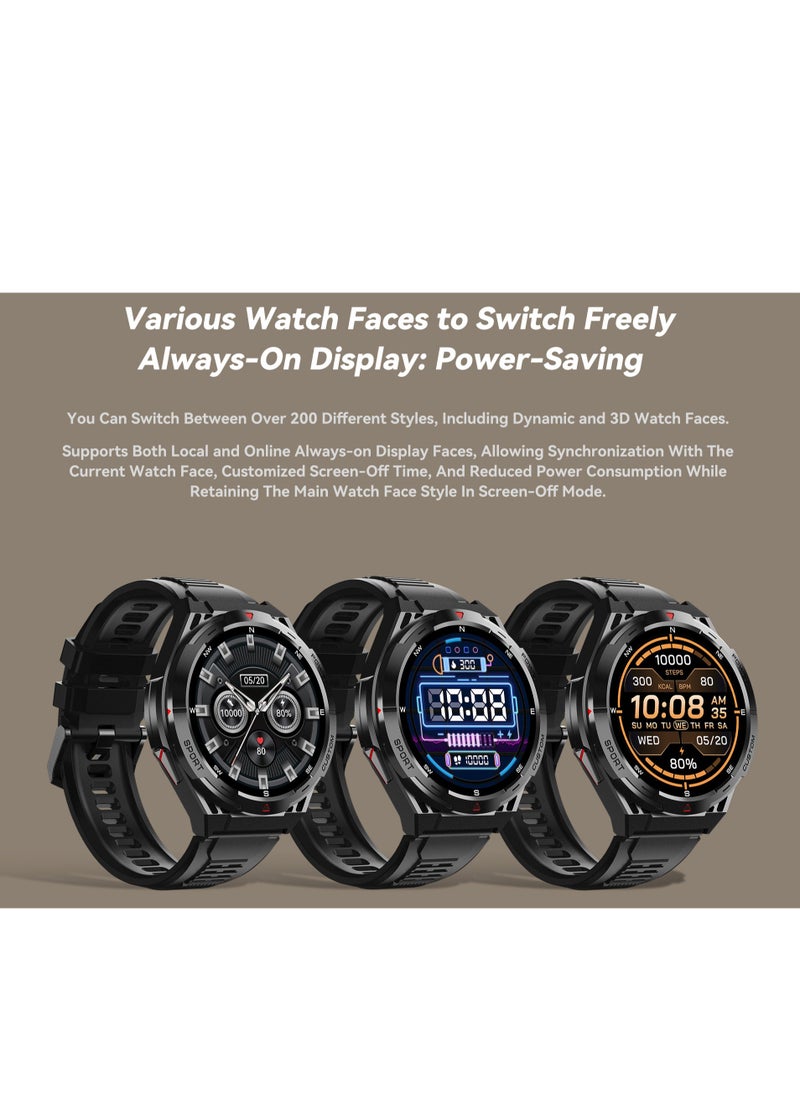 Rugged Smart Watch for Men 1.43