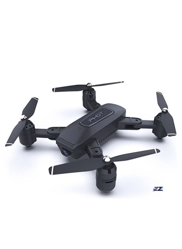 P30 1080P Drone with Front & Bottom Cameras, 15-Minute Flight Time, 150m Control Distance, 2.4GHz Frequency, Auto Tracking, Flight Path Tracking – Black | P30 Drone