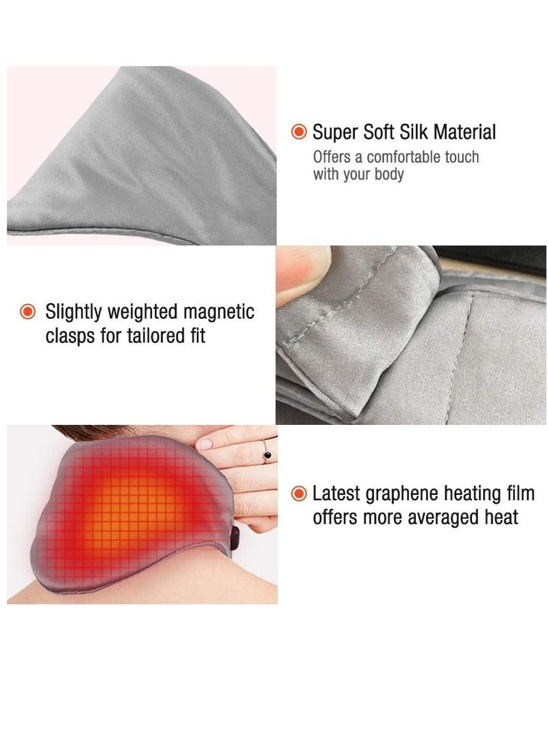 Neck Wrap Basic The Personal Electric Neck Calming Heating Massaging Pad with Vibrations