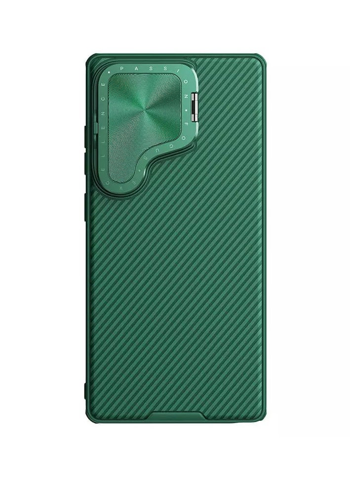 Nillkin Camshield Prop Magnetic Camera protective cover case for Samsung Galaxy S25 Ultra (Dark Green)