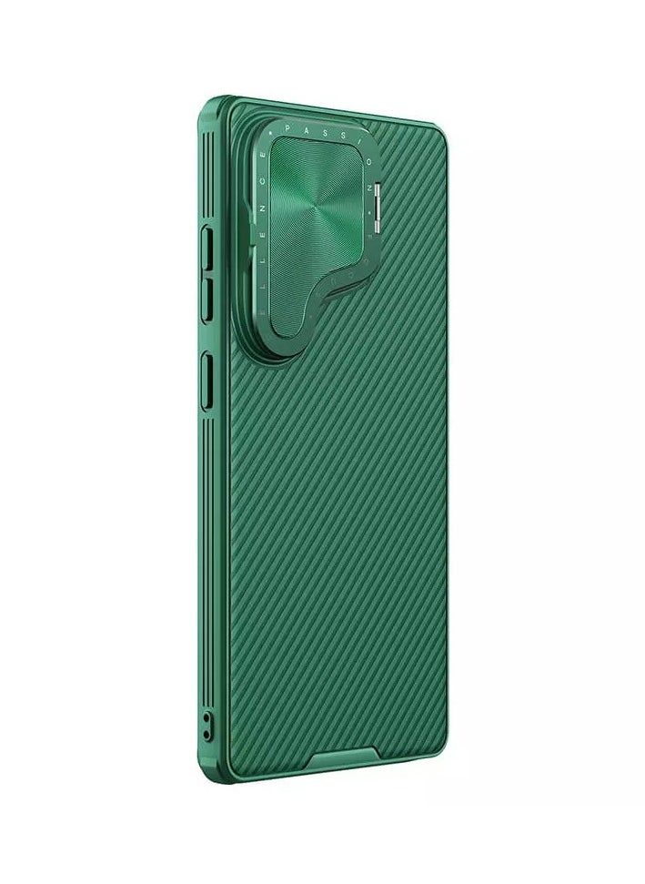 Nillkin Camshield Prop Magnetic Camera protective cover case for Samsung Galaxy S25 Ultra (Dark Green)