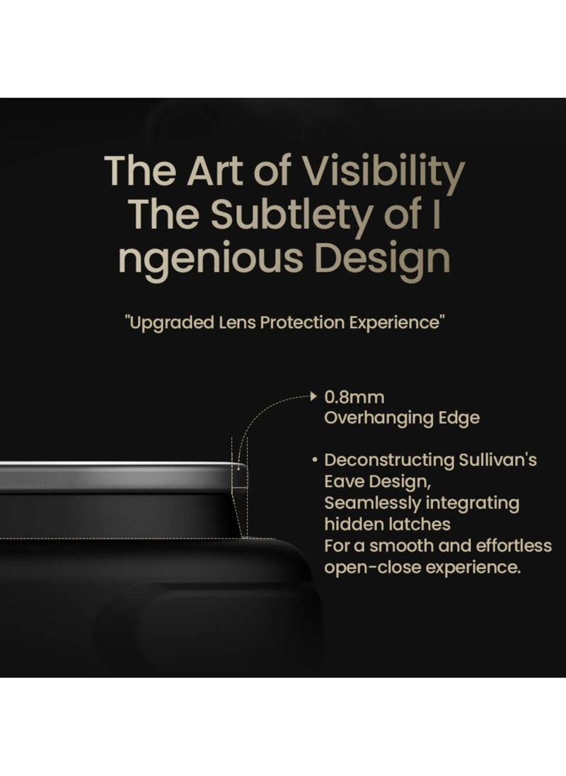 CarboProp Magnetic MagSafe Aramid Fiber Armor Case with Metal Frame for Samsung Galaxy S25 Ultra - Black