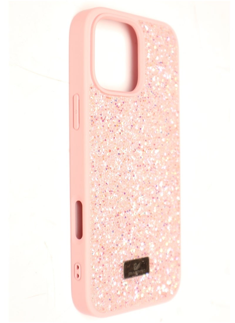 Diamond case for iphone 16 pro max - Pink