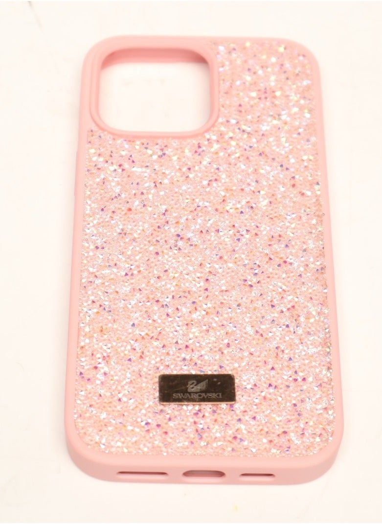 Diamond case for iphone 16 pro max - Pink