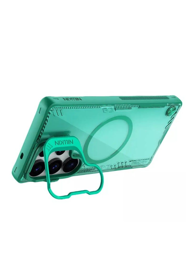 Nillkin Iceblade Prop Frame version Magnetic MagSafe Camera protective cover case for Samsung Galaxy S25 Ultra (Green)