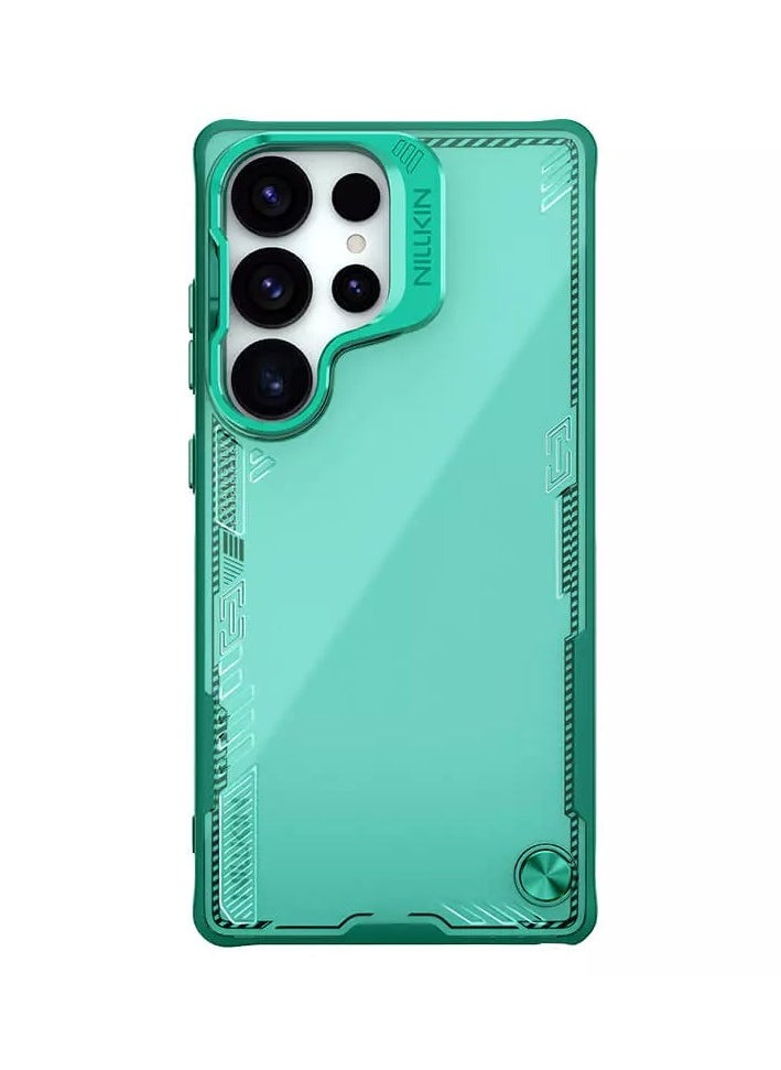 Nillkin Iceblade Prop Frame version Camera protective cover case for Samsung Galaxy S25 Ultra (Green)