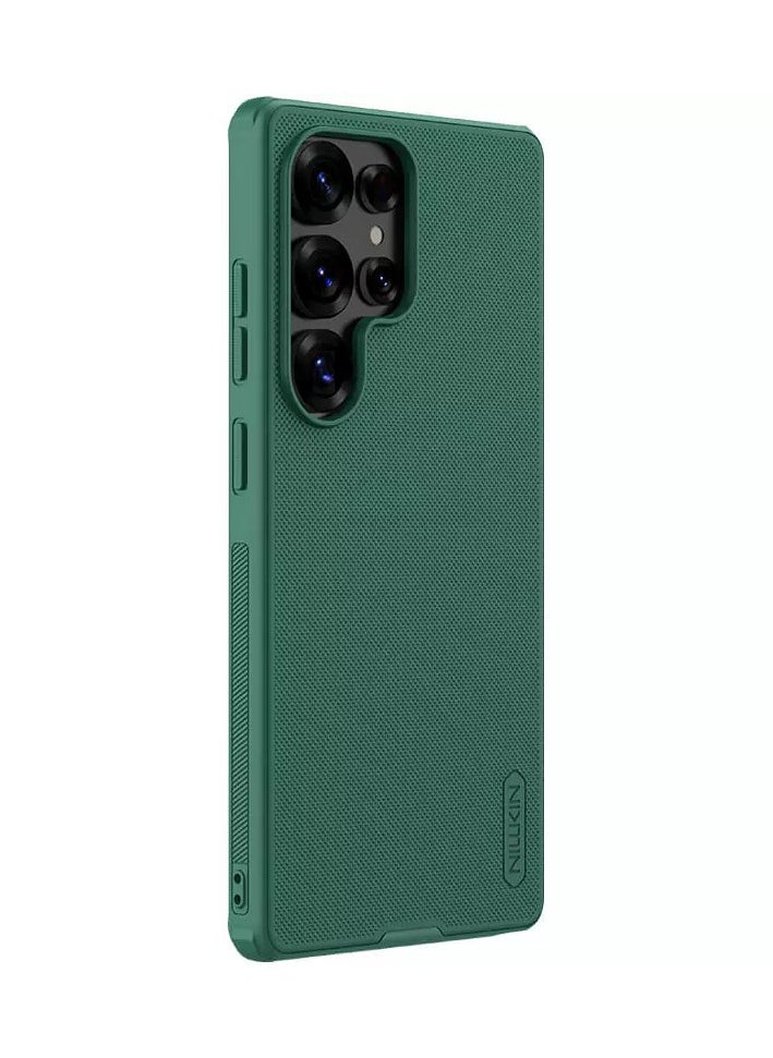 Nillkin Super Frosted Shield Pro Matte cover case for Samsung Galaxy S25 Ultra (Dark Green)