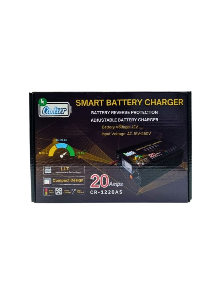 Carixer Analog Battery Charger 20Amps