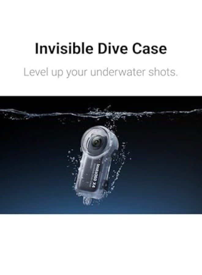 X4 Protection Invisible Dive Case - Clear Dive Case