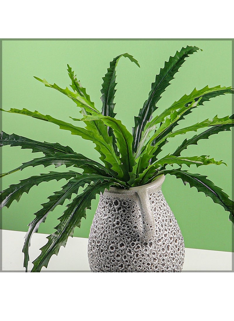 YATAI Artificial Birds Nest Fern Leaves | Vase Filling Leaves, Decorative Leaves | Flexible Wired Leaves for Arrangements (2)