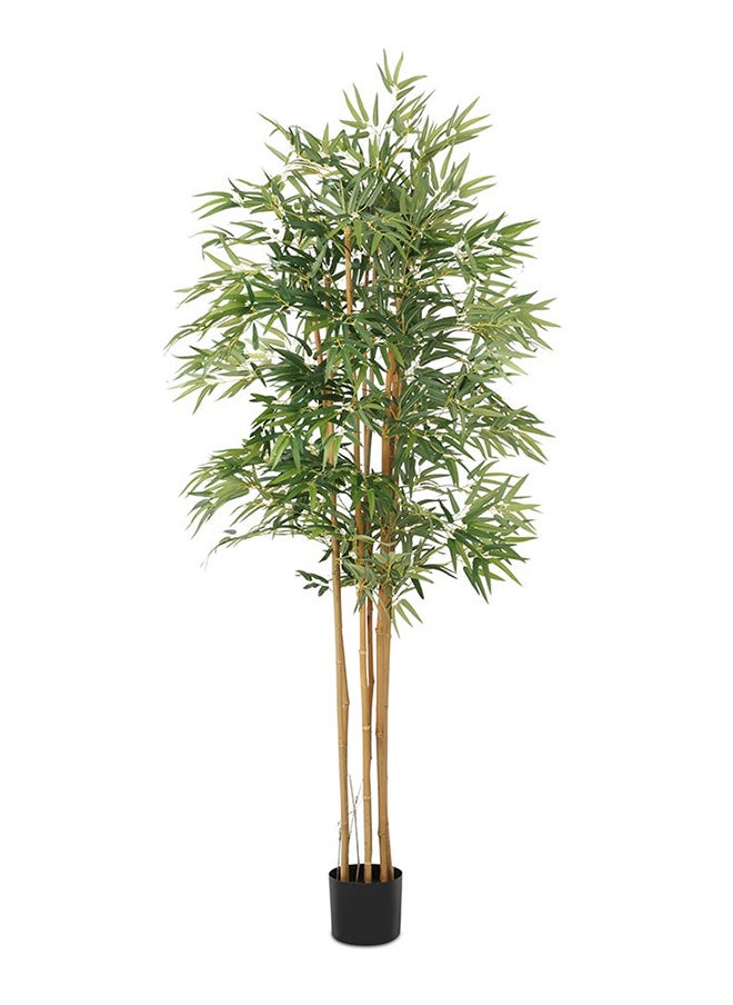 Multi Bambusa Bamboo Artificial Tree, Green 183 Cm