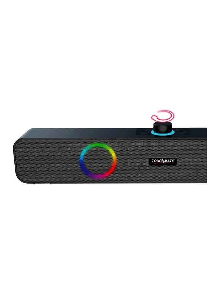 Tm-Bts650 Bluetooth Soundbar Speaker With Rgb Lights