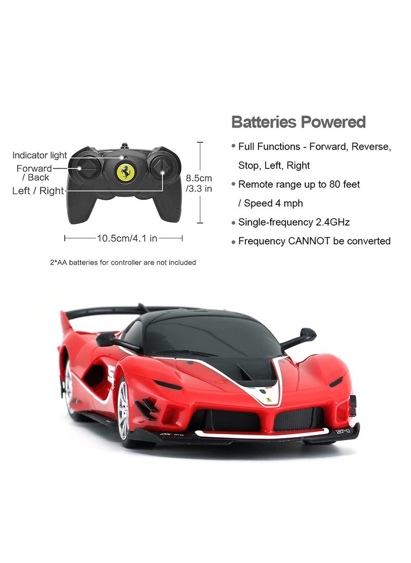 RASTAR 1:24 Ferrari FXXK EVO Remote Control R/C Toy Car Model Vehicle