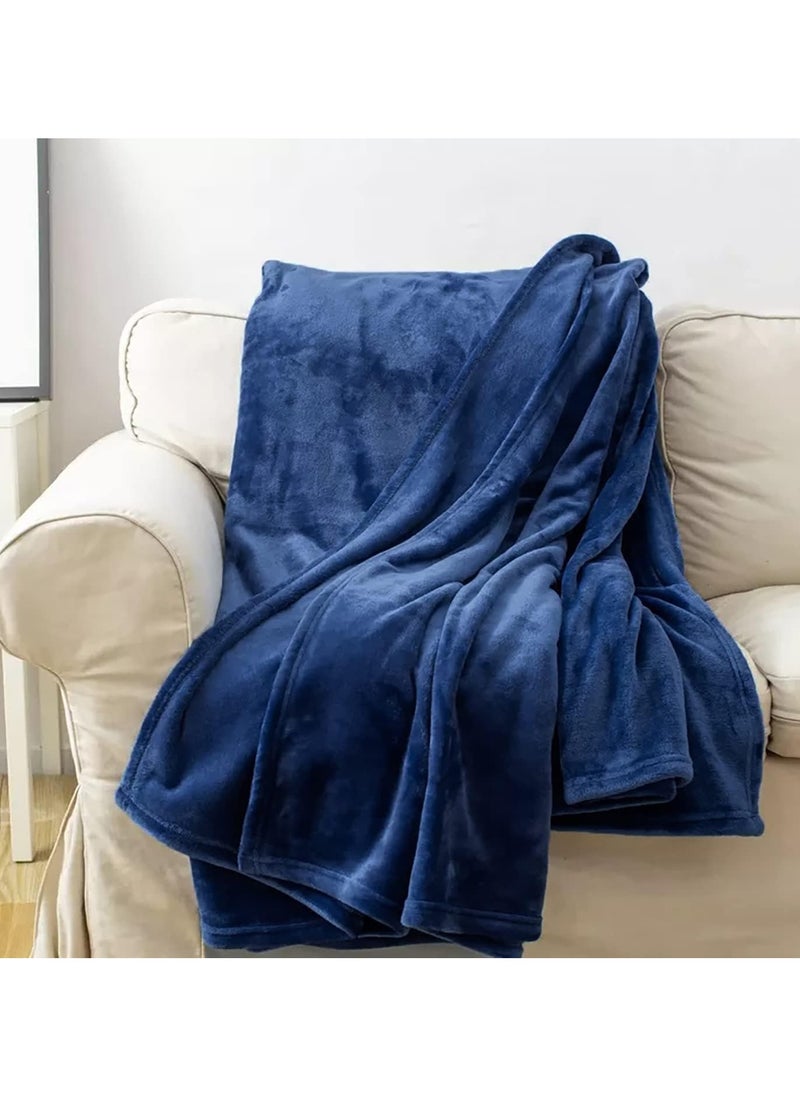 Soft Warm Cozy Plush Lightweight Fleece Microfiber Queen Size Bed Throw Blanket