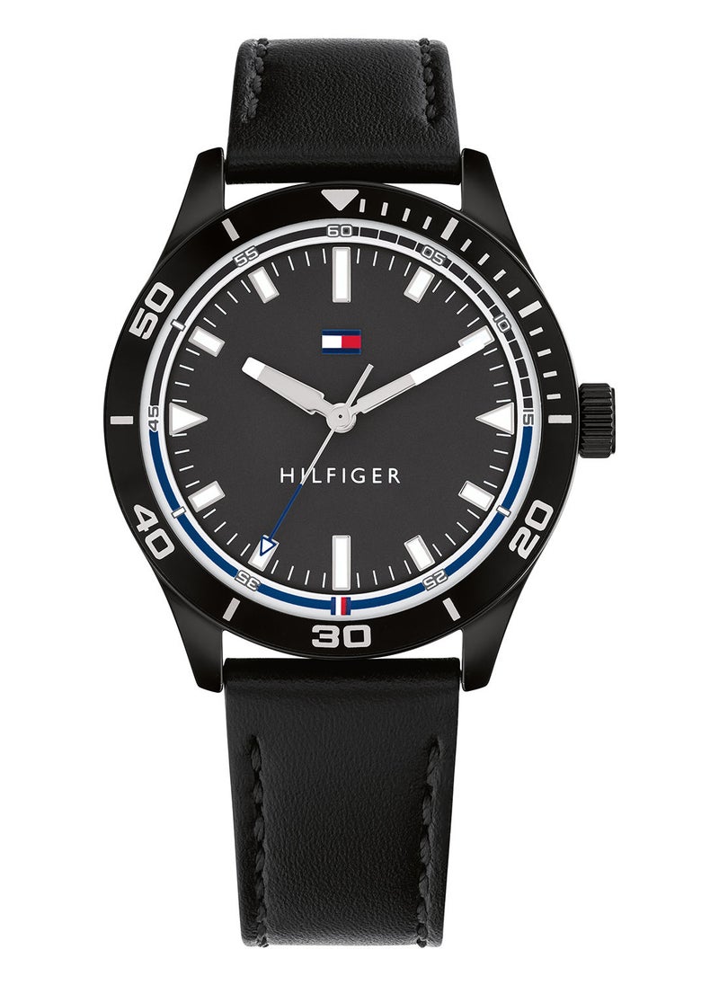 Leather Analog Wrist Watch 1791819
