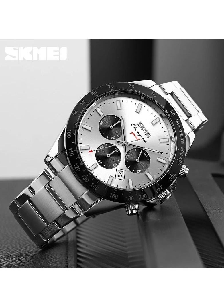 SKMEI 9259 Six Hands Quartz Watch for Men