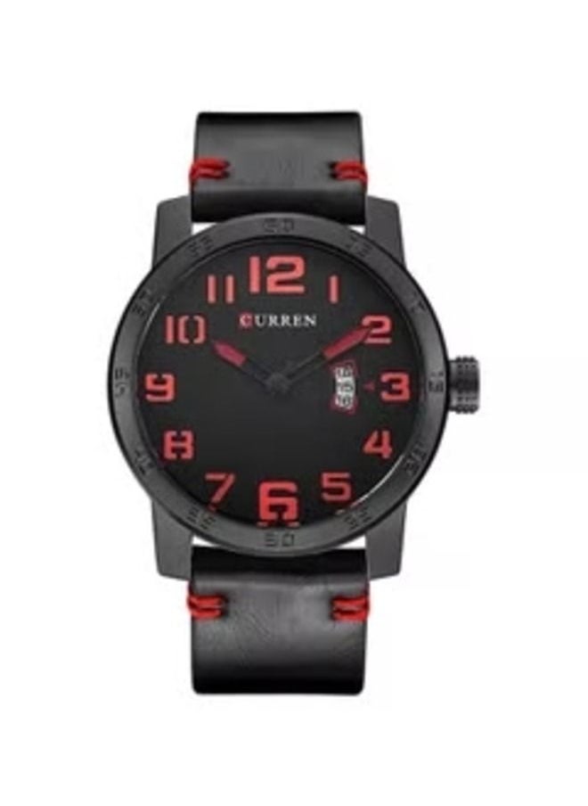 Curren 8254 Water Resistant Analog Watch for Men - Black