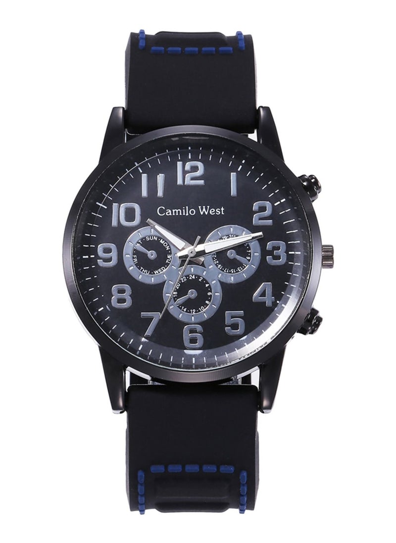 Men's Chronograph Quartz Round Watch 923