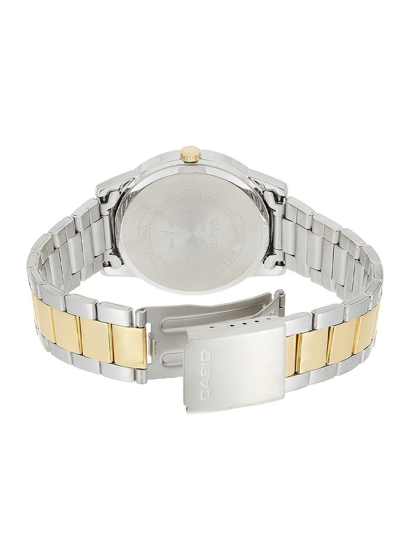 Stainless Steel Analog Wrist Watch MTP-1303SG-7AVDF