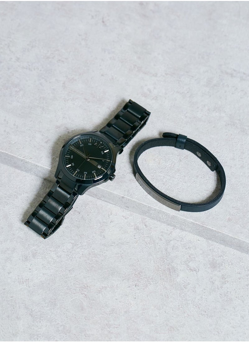 AX7101 Watch + Bracelet Set