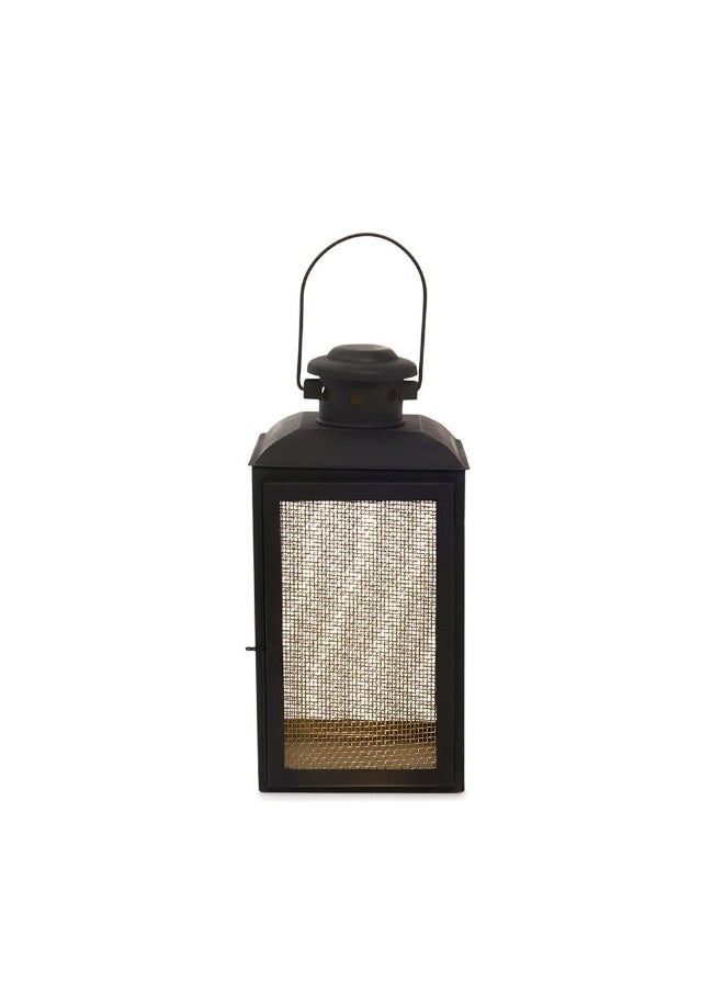 Hayle Lantern, Black - 16X33Cm