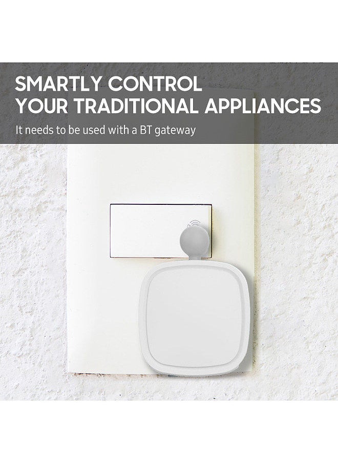 Mini BT Fingerbot Home Automation Controller APP Control Voice Control Schedule Timer Fingerbot Home Appliances Switch Pusher Smart Controller (BT Gateway Required)