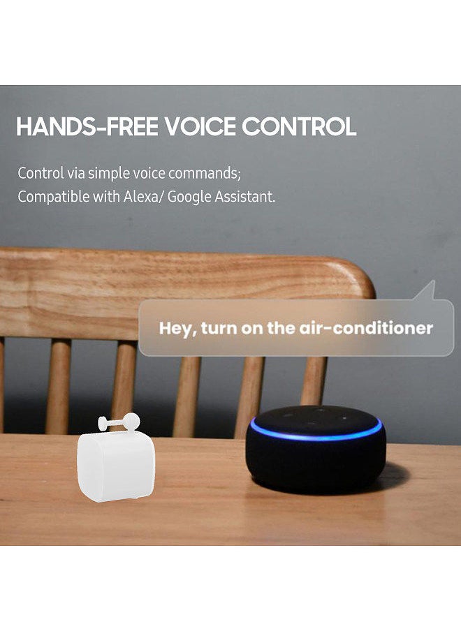 Mini BT Fingerbot Home Automation Controller APP Control Voice Control Schedule Timer Fingerbot Home Appliances Switch Pusher Smart Controller (BT Gateway Required)